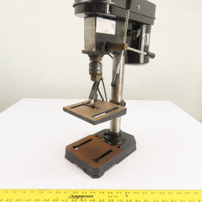 Model 33-005 5 Speed Bench Top Drill Press 1/3HP 110V 1Ph 1/2" Chuck