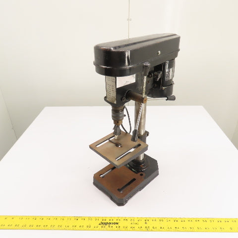 Model 33-005 5 Speed Bench Top Drill Press 1/3HP 110V 1Ph 1/2" Chuck