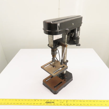 Model 33-005 5 Speed Bench Top Drill Press 1/3HP 110V 1Ph 1/2" Chuck