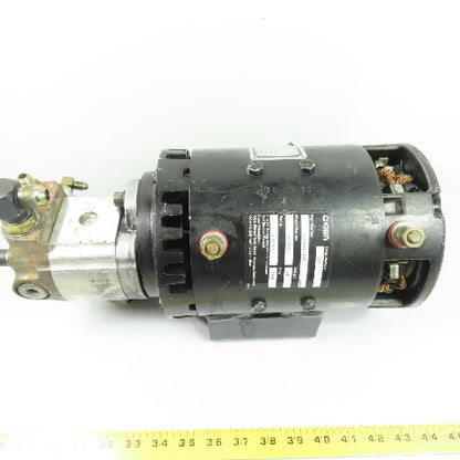 Crown 020944-00R W6AF07 Lift Truck 24VDC Hydraulic Pump Motor W/ Parker 140551