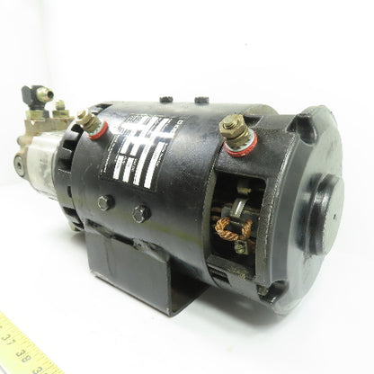 Crown 020944-00R W6AF07 Lift Truck 24VDC Hydraulic Pump Motor W/ Parker 140551