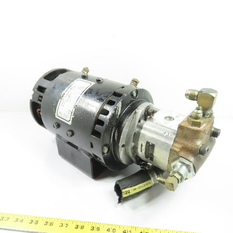 Crown 020944-00R W6AF07 Lift Truck 24VDC Hydraulic Pump Motor W/ Parker 140551
