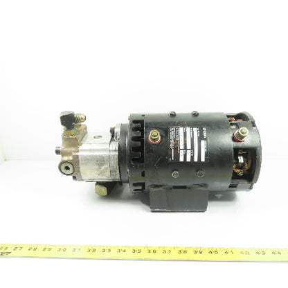 Crown 020944-00R W6AF07 Lift Truck 24VDC Hydraulic Pump Motor W/ Parker 140551