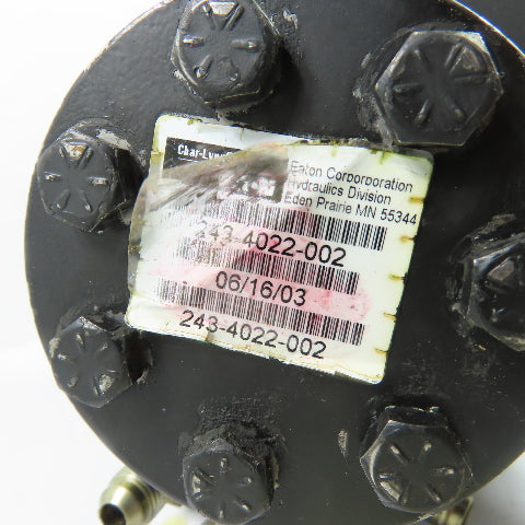Eaton 243-4022-002 Lift Truck Hydraulic Power Steering Control Valve W/Handle