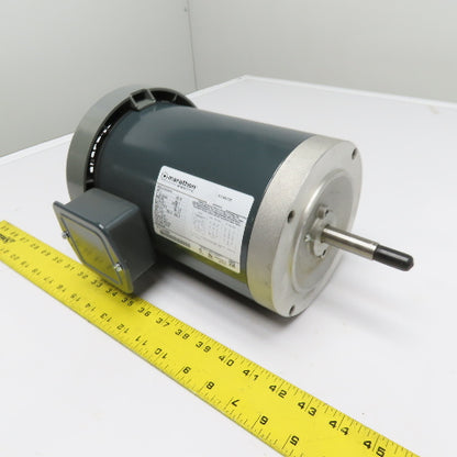 Marathon K238 5K49SN2184 2HP AC Electric Motor 200-230/460V 3Ph 3450RPM 56J Fr.