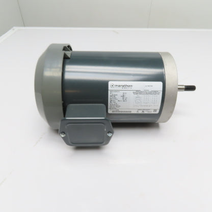 Marathon K238 5K49SN2184 2HP AC Electric Motor 200-230/460V 3Ph 3450RPM 56J Fr.