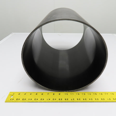 12" Bore x 16-1/2" Long Black Composite Air Cylinder Sleeve Tube 3/16" Wall