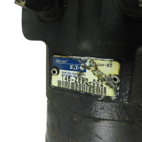 Char-Lynn Eaton 146-2852-002 9.6 CID Hydraulic Gear Motor Splined Shaft