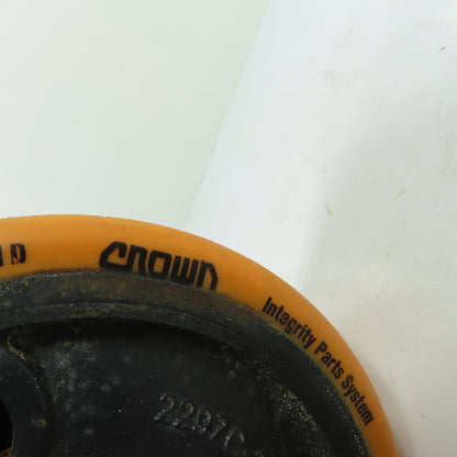 Crown 22297C-2 Polyurethane Tread Forklift Wheel 8"OD x 4" Wide