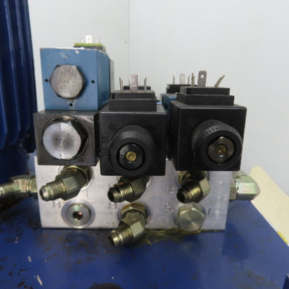 1.5HP 15 Gallon Hydraulic Power Unit 3Ph 230/460V