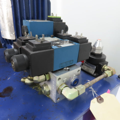 1.5HP 15 Gallon Hydraulic Power Unit 3Ph 230/460V