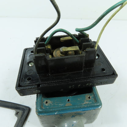 Rees 33962-901 Heavy Duty Mushroom Head Push Button 600VAC 250VDC