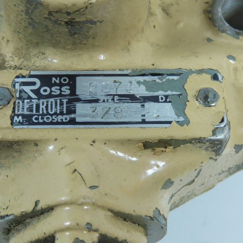 Ross 2673A3001 Normally Closed Air Control Valve With Exhaust Muffler Silencer