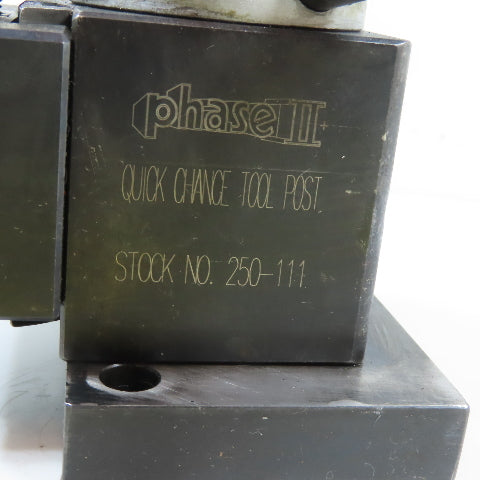 Phase II D25AXA-2 250-111 Wedge Type Quick Change Tool Post D25AXA-2 Tool Holder