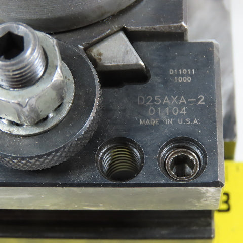 Phase II D25AXA-2 250-111 Wedge Type Quick Change Tool Post D25AXA-2 Tool Holder
