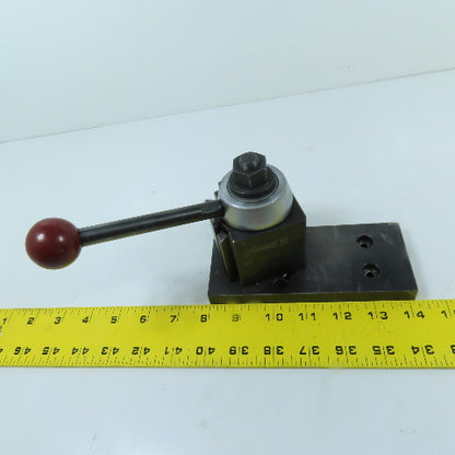 Phase II 250-111 Wedge Type Quick Change Tool Post With Locking Handle