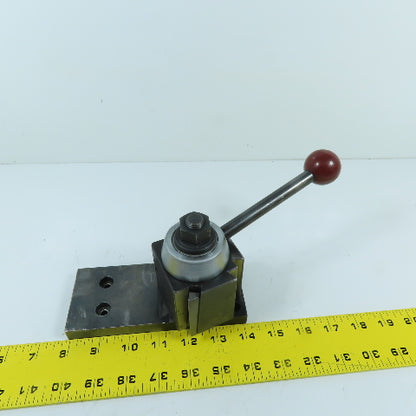 Phase II 250-111 Wedge Type Quick Change Tool Post With Locking Handle