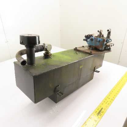 Hydraulic Reservoir Tank 26.5"x7"x9" w/ Vickers 15H4 From Clark ST 30
