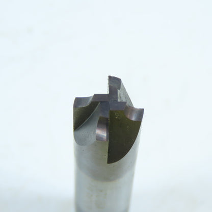 HTC Solid Carbide Double End Corner Rounding Milling Cutter .118 Radius 4 Flute