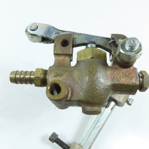 Roller Lever Mechanical Limit Air Valve With Hex Mounting Arm