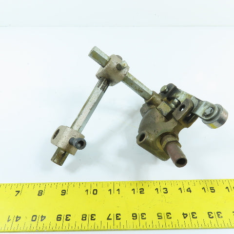 Roller Lever Mechanical Limit Air Valve With Hex Mounting Arm