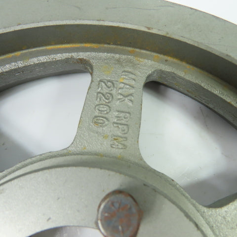 2B11.0SK 2-Groove V-Belt Pulley Sheave SK Bushing 2200RPM 11-3/8" OD 1-3/4" Wide