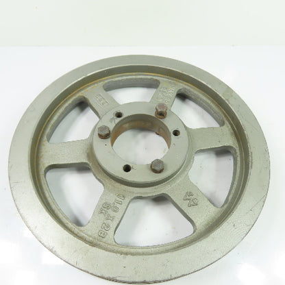 2B11.0SK 2-Groove V-Belt Pulley Sheave SK Bushing 2200RPM 11-3/8" OD 1-3/4" Wide