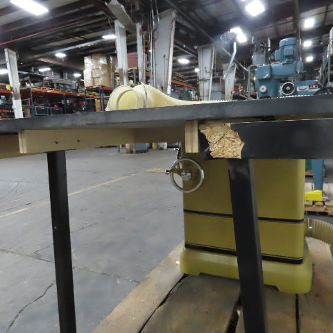 Powermatic 2000 10" Cabinet Table Saw with Fence 208/220V 1Ph 6Hp