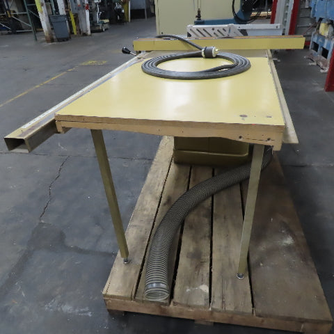 Powermatic 66 10" Cabinet Table Saw Extension Table & Fence 5Hp 208-220/460V