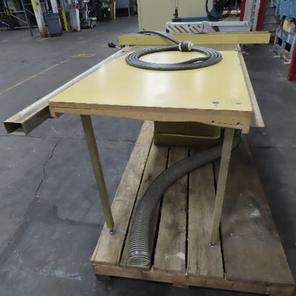 Powermatic 66 10" Cabinet Table Saw Extension Table & Fence 5Hp 208-220/460V