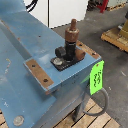 JET 708409 POR-22-1 Pneumatic High Speed Overarm Router 230V 1Ph Missing Table