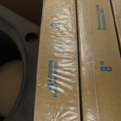 Tyler 8 x 12 Mechanical Joint Ductile Iron Solid Sleeve Class 350 Set