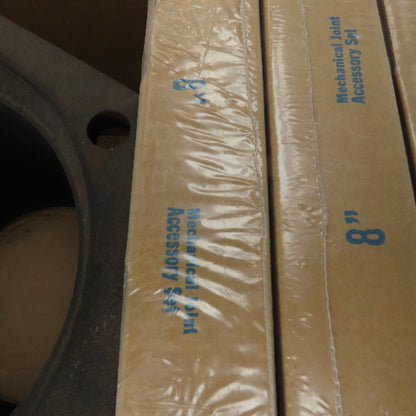 Tyler 8 x 12 Mechanical Joint Ductile Iron Solid Sleeve Class 350 Set