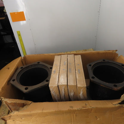 Tyler 8 x 12 Mechanical Joint Ductile Iron Solid Sleeve Class 350 Set