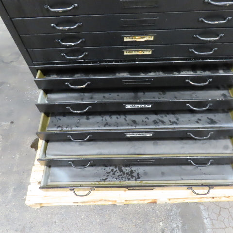 15 Drawer Flat File Drawing Blue Print Cabinet 41" x 28-1/2" x 46" Tall