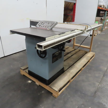 Delta Unisaw 10" Tilting Arbor Cabinet Table Saw 208-220/480V 5Hp Tested