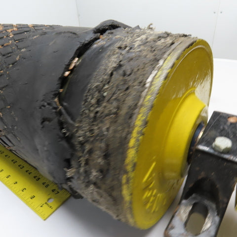 Rulmeca 220M Motorized Conveyor Pulley Roller 1.0HP 8.50" x 39" OD BF 48 FPM