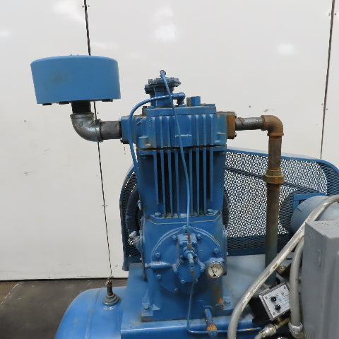 Quincy 350-16 Reciprocating Air Compressor 200 PSI 10Hp 208-230/460V 3Ph 120 Gal