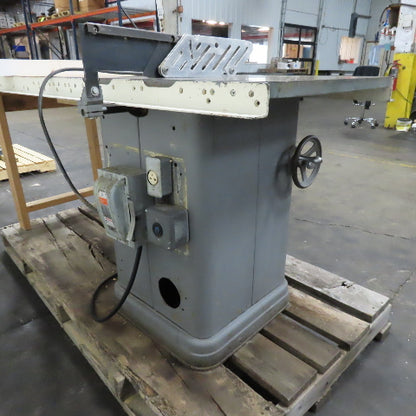 Delta Unisaw 10" Tilting Arbor Table Saw 2Hp 208-220/480V 3Ph Tested