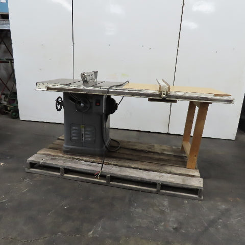 Delta Unisaw 10" Tilting Arbor Table Saw 2Hp 208-220/480V 3Ph Tested