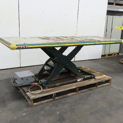 Southworth LS4-36GHC 2 Ton Hydraulic Lift Table 96" x 36" 460V 3Ph 7"-42" Lift