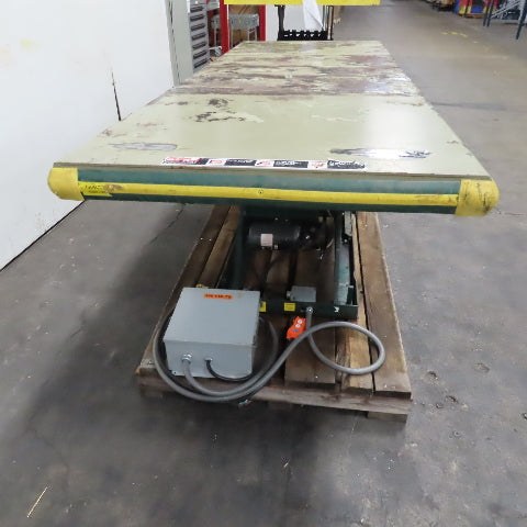 Southworth LS4-36GHC 2 Ton Hydraulic Lift Table 96" x 36" 460V 3Ph 7"-42" Lift