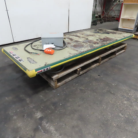 Southworth LS4-36GHC 2 Ton Hydraulic Lift Table 96" x 36" 460V 3Ph 7"-42" Lift