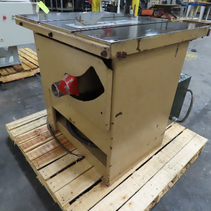 SCMI SI 12 PS Tilting Arbor Table Saw 460V 3Ph 60Hz 4.8kW 90-45° Bevel Tested