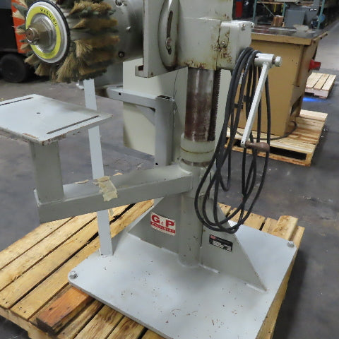 G&P Machinery UA-2 Pedestal Sanding & Polishing Machine 2Hp 220V 3Ph 1200 RPM
