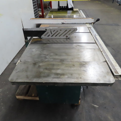 Powermatic 66 10" Tilting Arbor Table Saw with Extension Tables 208-220/480V 3Hp