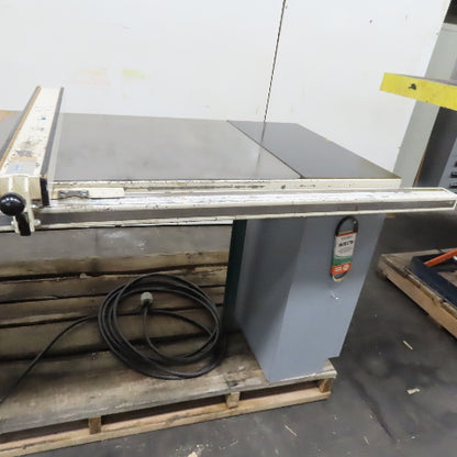 Powermatic 66 10" Tilting Arbor Table Saw with Extension Tables 208-220/480V 3Hp