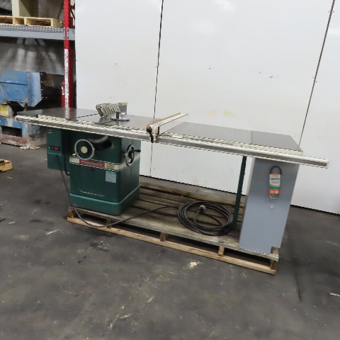 Powermatic 66 10" Tilting Arbor Table Saw with Extension Tables 208-220/480V 3Hp