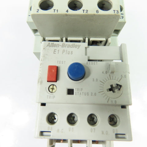 Allen-Bradley 100-C30 30A Contactor 110/120V Coil w/ 193-ED1CB Overload Relay
