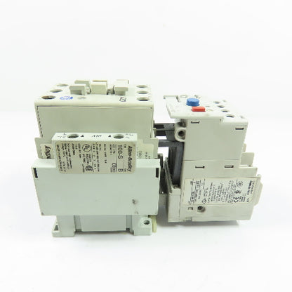 Allen-Bradley 100-C30 30A Contactor 110/120V Coil w/ 193-ED1CB Overload Relay